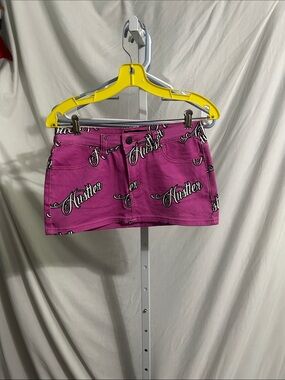 Hustler x dolls kill mini skirt